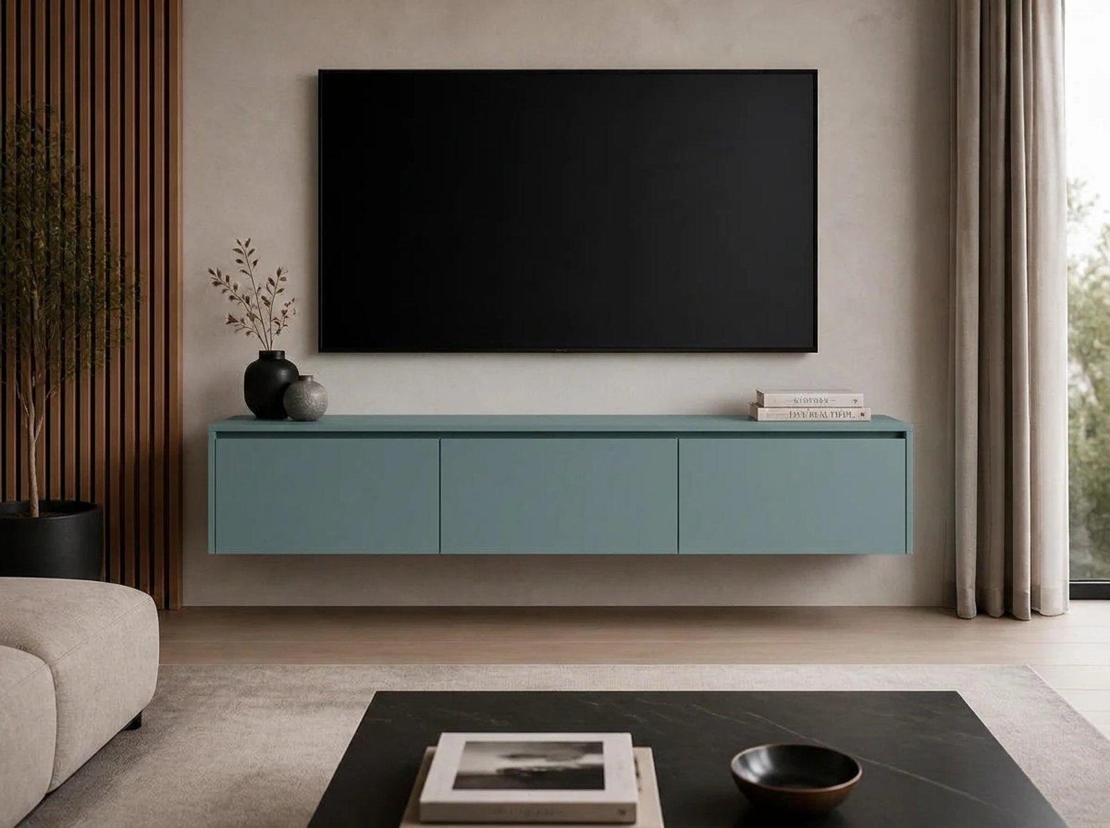 Corsica Floating TV Stand thumbnail