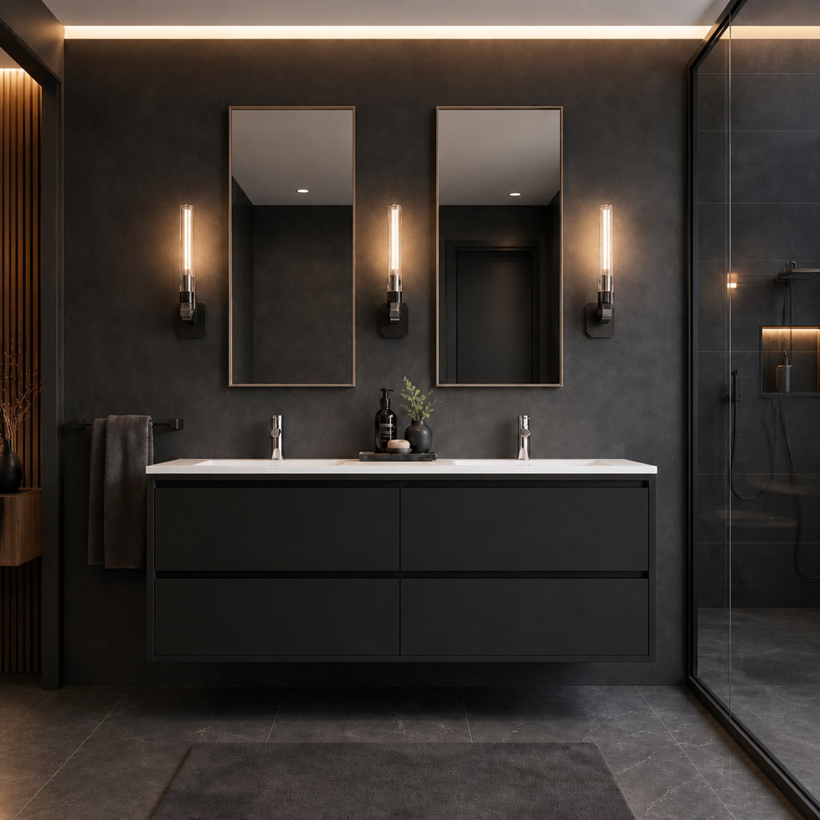 Siena Floating Vanity Double Sink thumbnail