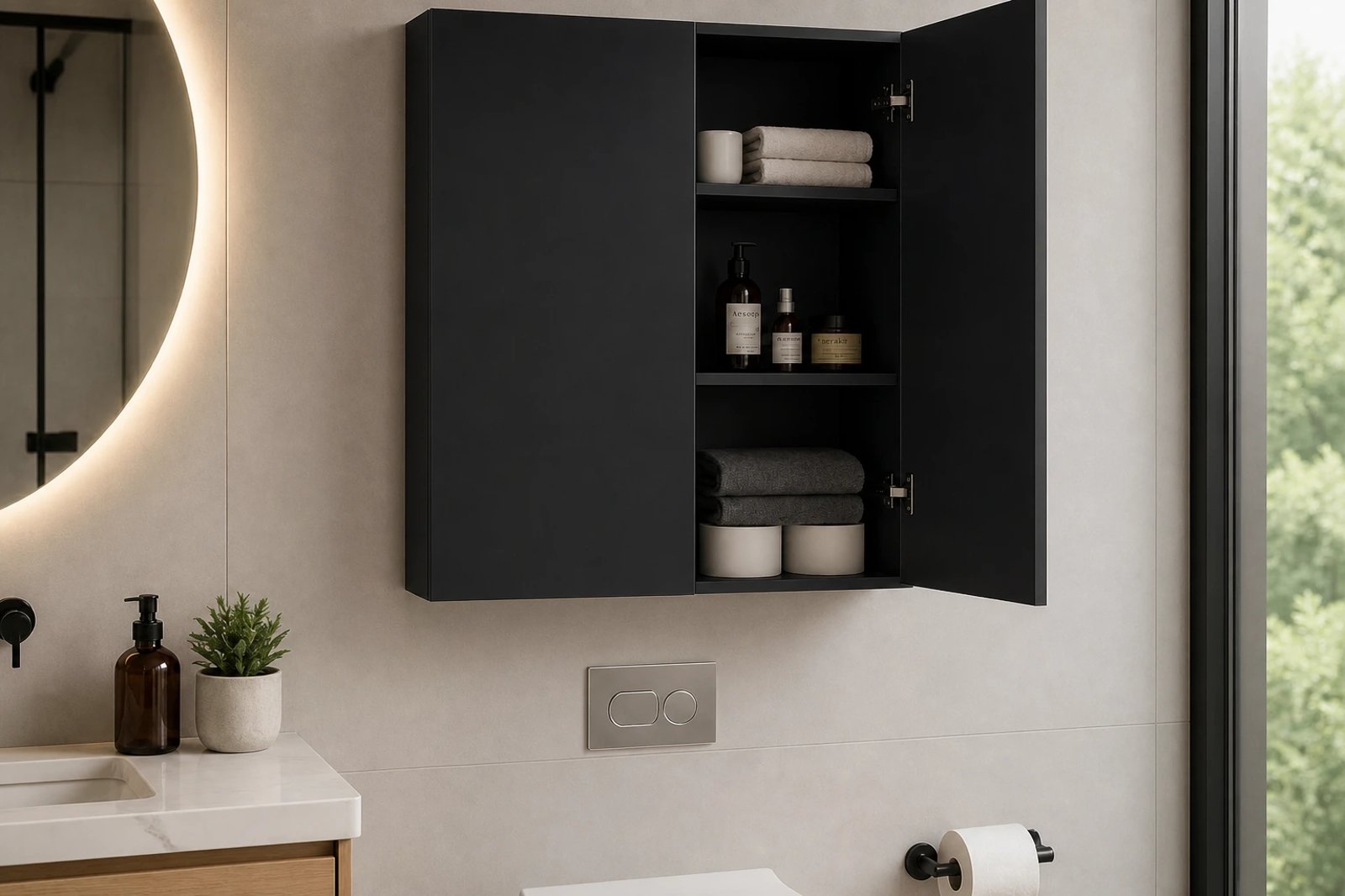 Siena Floating Bathroom Wall Cabinet thumbnail