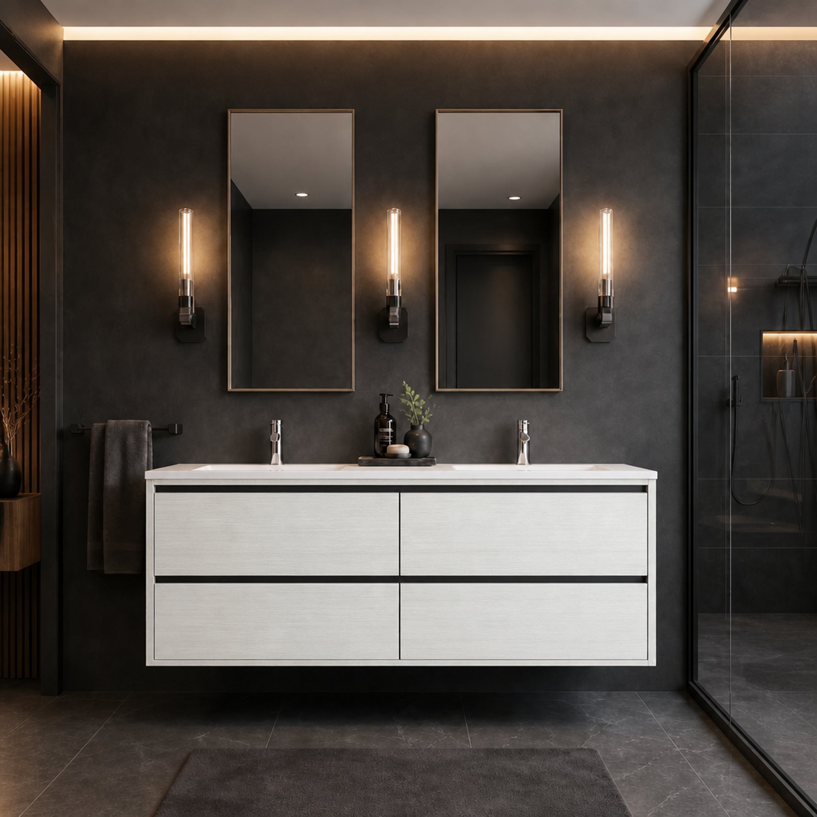 Siena Floating Vanity Double Sink thumbnail