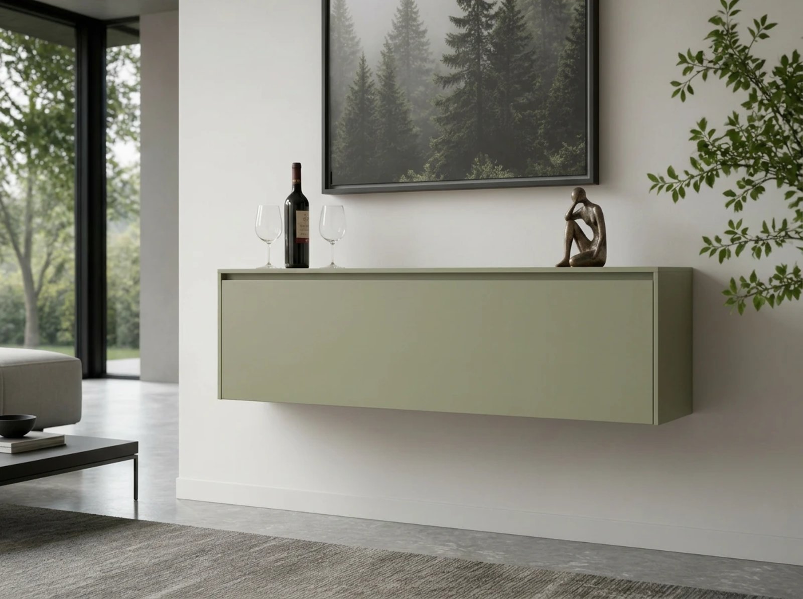 Corsica Floating Bar Cabinet thumbnail