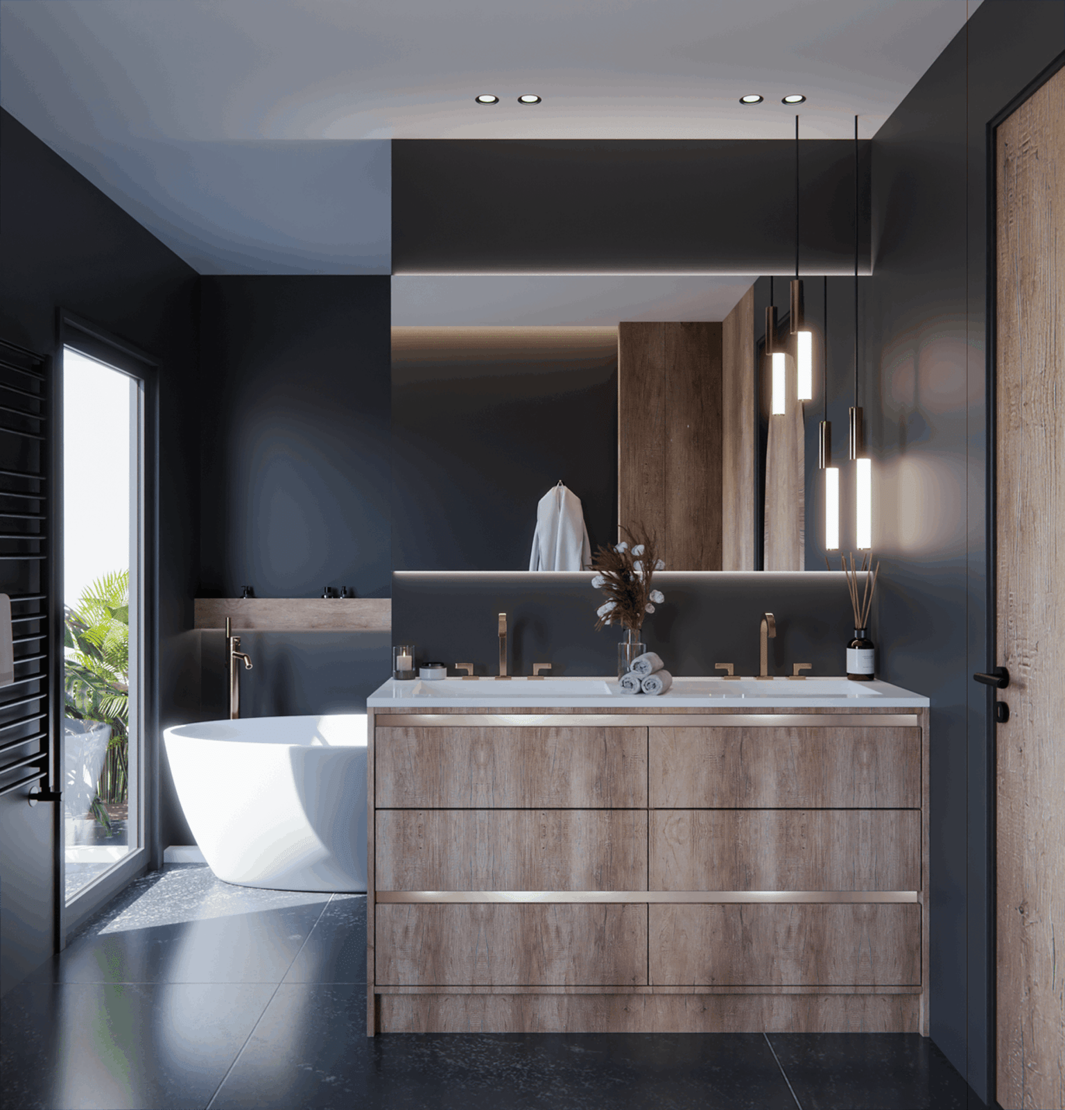 Trapani Inset Standing Vanity M310 thumbnail