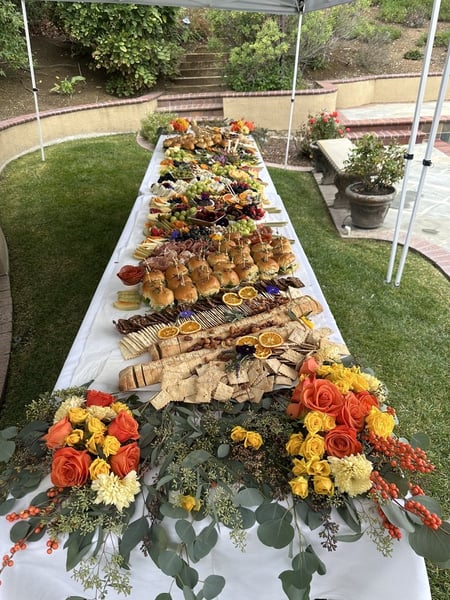 Extra Large Flat Lay Grazing Table for Big Celebrations - Gallery image