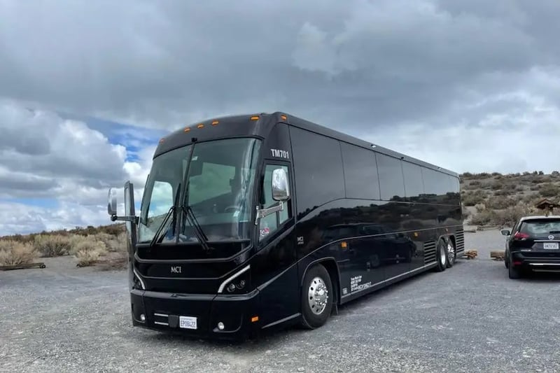 56-Passenger Charter Bus Rental for Large Group and Galas - Featured image