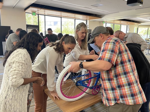Bike Donation Team Building Retreat – Experiences