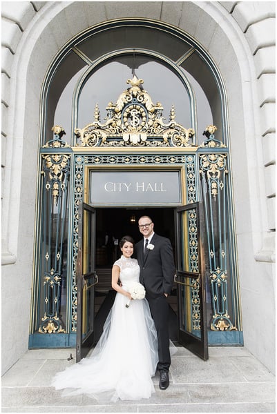 SF City Hall Wedding | Weekday Elopement Coverage