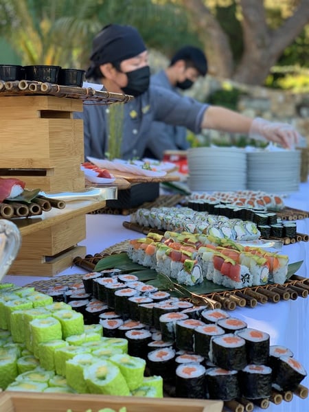 Private Chef Sushi Buffet Catering for Events and Parties - Featured image