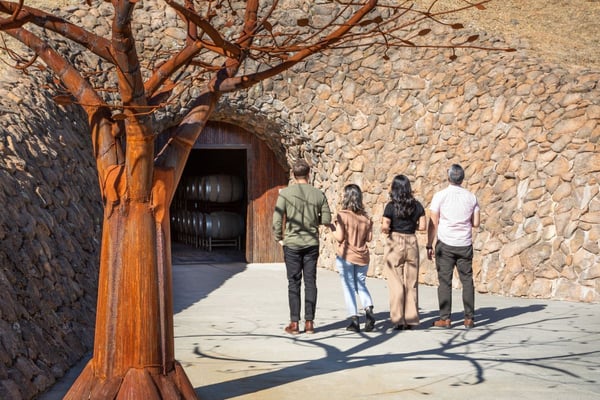 Private Wine Cave Tour With Barrel Taste and Seated Wine Flight - Anniversary in Napa - Featured image