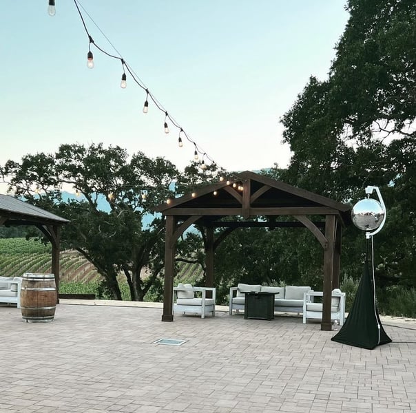 Small Event Lighting — 12 Uplights + Sconces - Gallery image