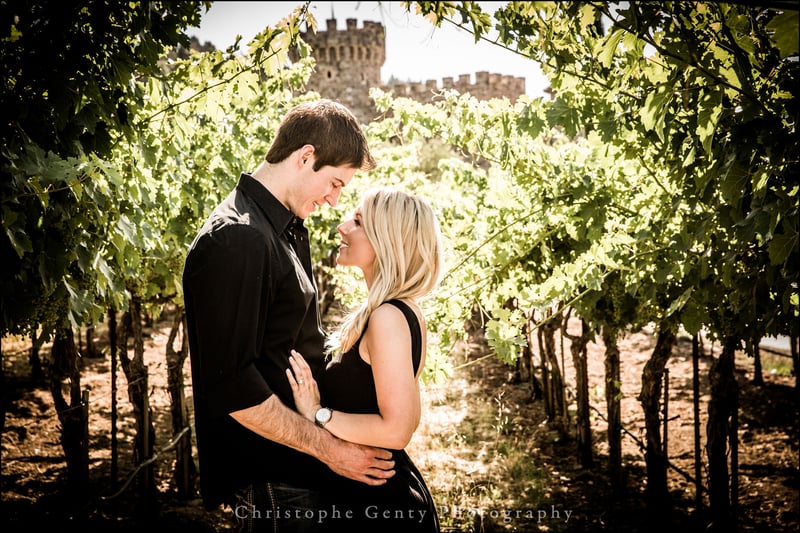 Wine Country Engagement Photography Ninety-Minute Couple Session - Gallery image