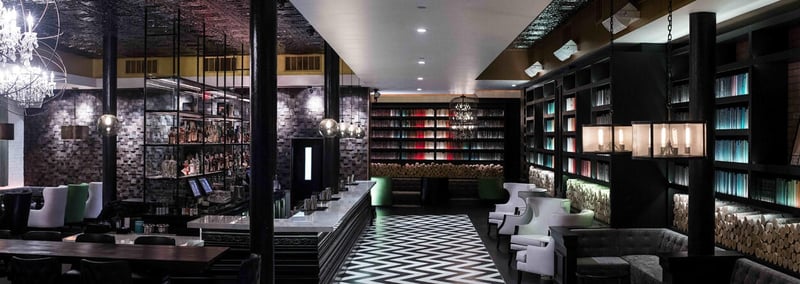 Sophisticated Literary-Themed Cocktail Venue - Gallery image