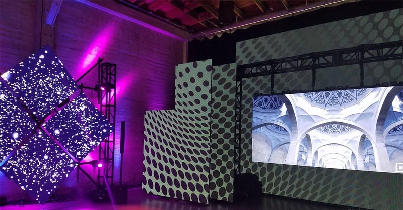 Gallery Event Venue with Blackout - Gallery image