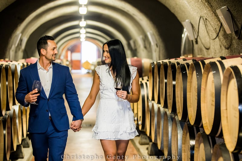 Napa Valley Proposal Photography Hidden Photographer Session - Gallery image