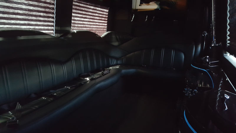 10 Passenger Sprinter Limousine Bus Chauffeured Rental for Events - Gallery image
