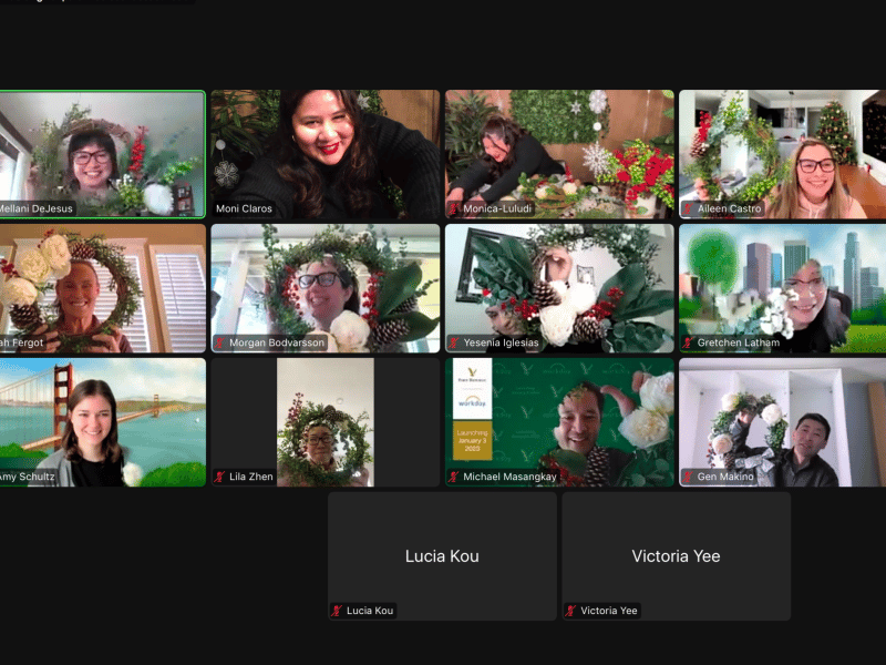 Virtual Seasonal Wreath Workshop: Create & Celebrate! - Gallery image