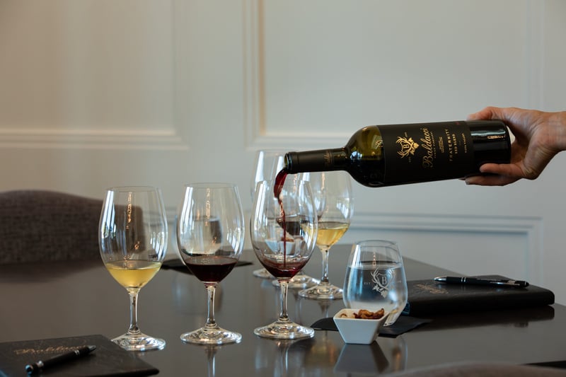 Three Appellation Wine Flight at a Private Table With Charcuterie - Gallery image