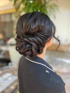 Bridal Hair Trial Run with a Pre-Wedding Preview Session