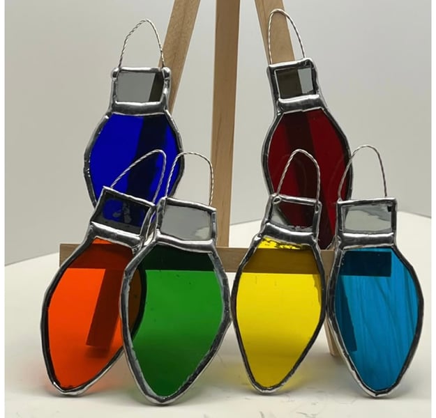 Stained Glass Ornament Workshop - Gallery image