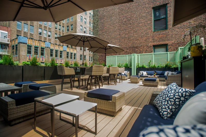 Hotel Rooftop Event Space at New York Hotel - Gallery image