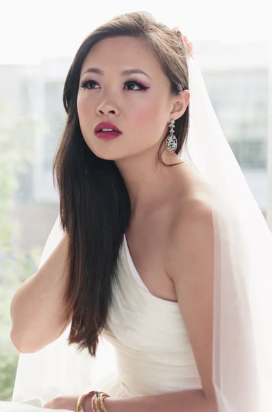 Wedding Day Bridal Hair and Makeup Glam, Lashes Included - Gallery image