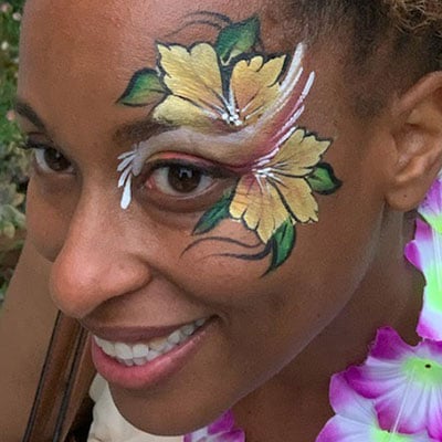 Wedding Cocktail Hour Body Art Duo (2 Artists, 2-4 Hours) - Gallery image