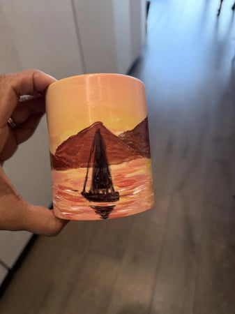 Hand Painted Mug Workshop for Groups - Holiday Party in Burlingame - Featured image