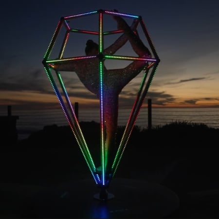 LED Diamond Aerial Bartending and Entertainment - Product Launch - Featured image