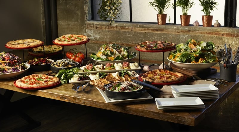 Paint and Sip Experience with Woodfired Pizza Catering - Gallery image