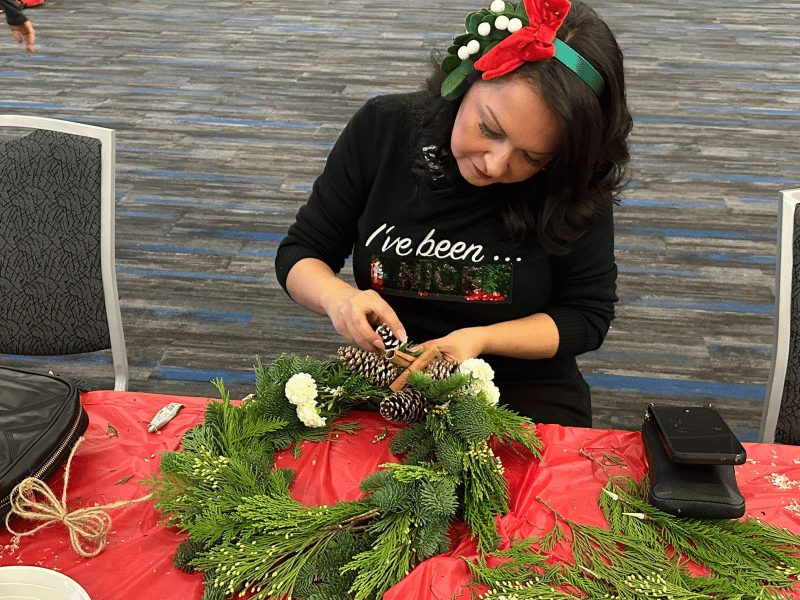 Seasonal Wreath Workshop: Create, Connect & Celebrate! - Gallery image