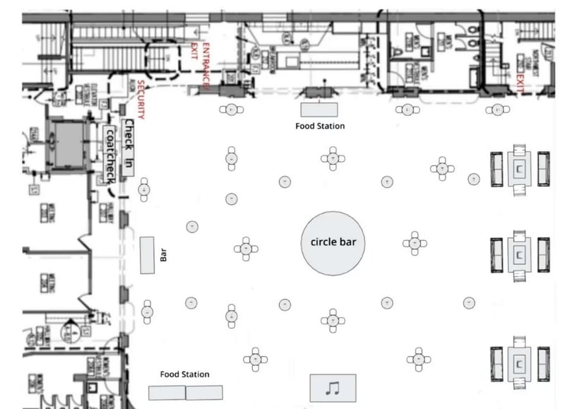 Event Venue Ballroom with Stage - Gallery image