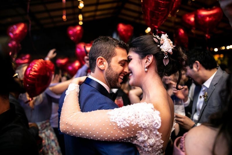 Six-Hour Wedding DJ with Ceremony Sound and 12 Uplights - Gallery image