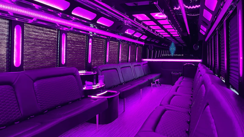 Executive Charter Bus with Restroom Rental for Up to 36 Guests - Gallery image