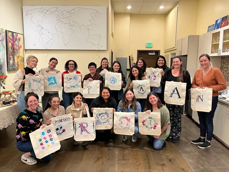 Tote Bag Painting Workshop - Gallery image
