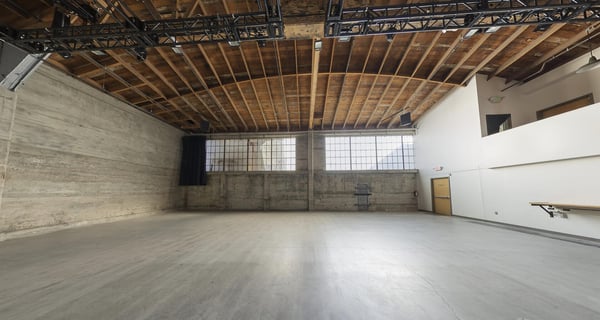 Industrial Event Studio with Motorized Grid - Anniversary in San Francisco - Featured image