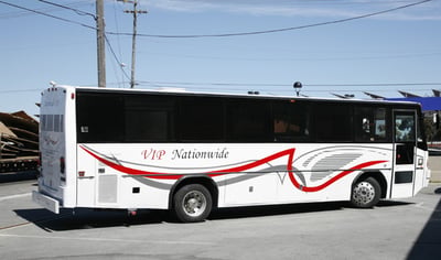 32 Passenger Limousine Bus Rental for Celebrations & Group Travel