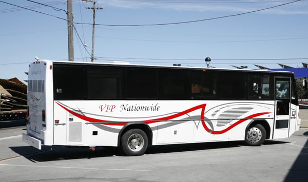 32 Passenger Limousine Bus Rental for Celebrations & Group Travel - Anniversary - Featured image