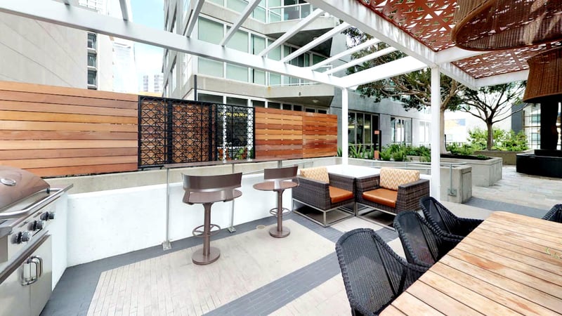 Lounge with Courtyard for Events in Rincon Hill - Gallery image