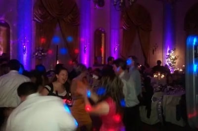 Wedding DJ and MC with Dance-Floor Lighting and Cocktail Sound DJs - Featured