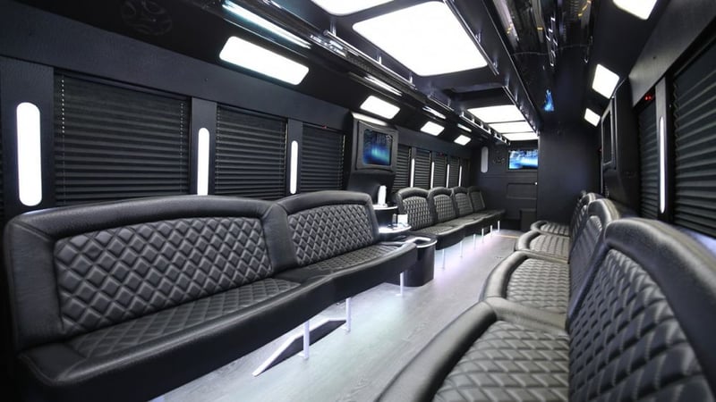 Luxury Medium Party Bus Rental for Groups of Up to 28 Guests - Gallery image