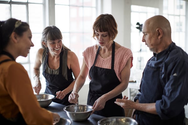 Vegetarian Italian Cooking Class: Truffle Risotto to Crostata - Holiday Party in San Francisco - Featured image
