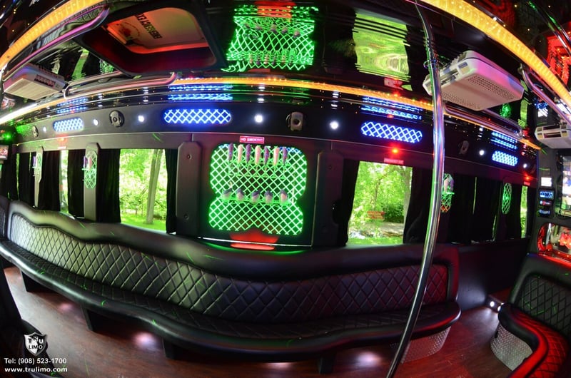 24 Passenger Executive Limo Bus Chauffeured Service for Any Event - Gallery image