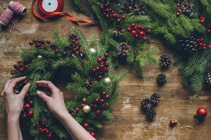 Holiday Wreath Design Workshop - Gallery image