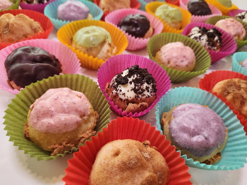 Assorted Mini Cream Puff - Featured image