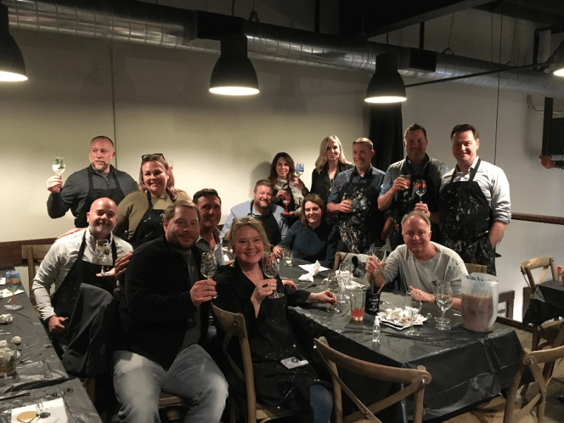 Tote Bag Painting – A Fun & Functional Team Art Experience - Gallery image