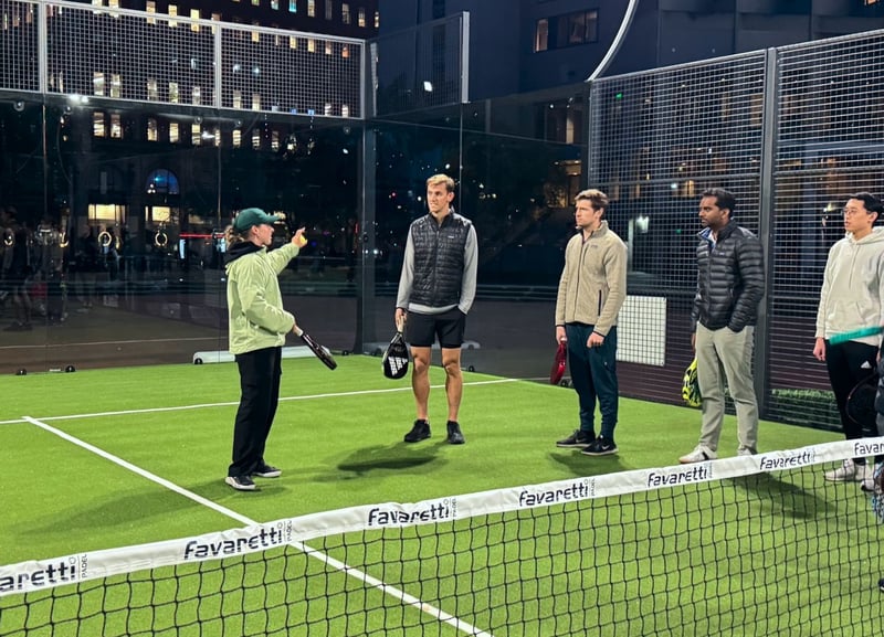 Embarcadero Outdoor Padel Play (2 courts, 2 hrs) - Gallery image