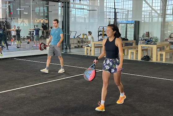 Padel Rally & Play Experience with Catering in Dogpatch - Gallery image