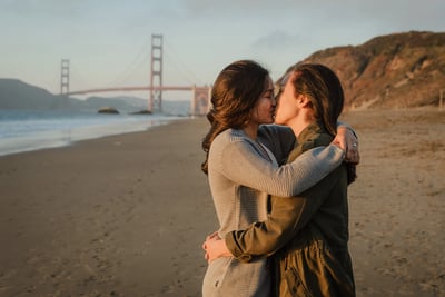 San Francisco Mini Engagement Photography 30-Minute Session