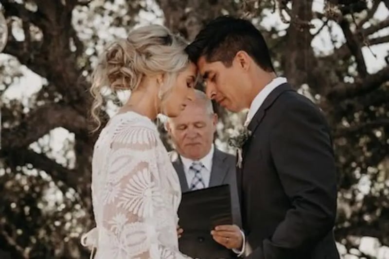 Personalized Elopement Ceremony with Custom Vows and License - Gallery image