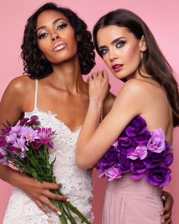 Wedding Hair and Makeup for Bridal Day with Dress and Veil Help - Anniversary - Featured image