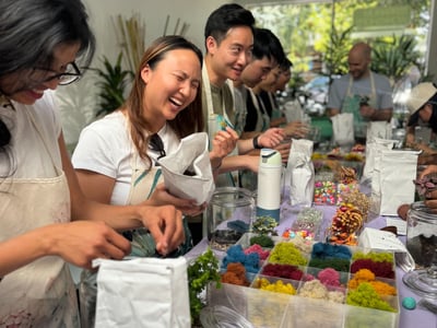 Self-Sustaining Closed Terrarium Workshop